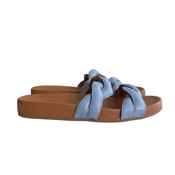 Madewell Shoes - Madewell The Walker Slide Sandal Serene Blue size 6